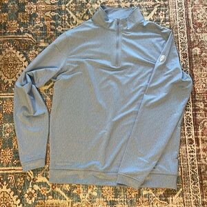 Men’s Peter Millar Golf Club of Houston Logo 1/4 Quarter Zip Pullover Medium